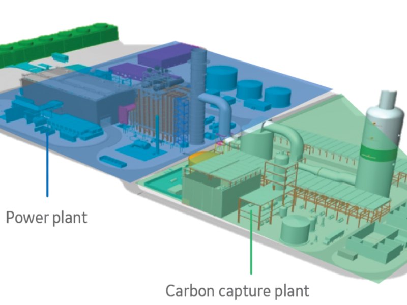 carbon capture plant